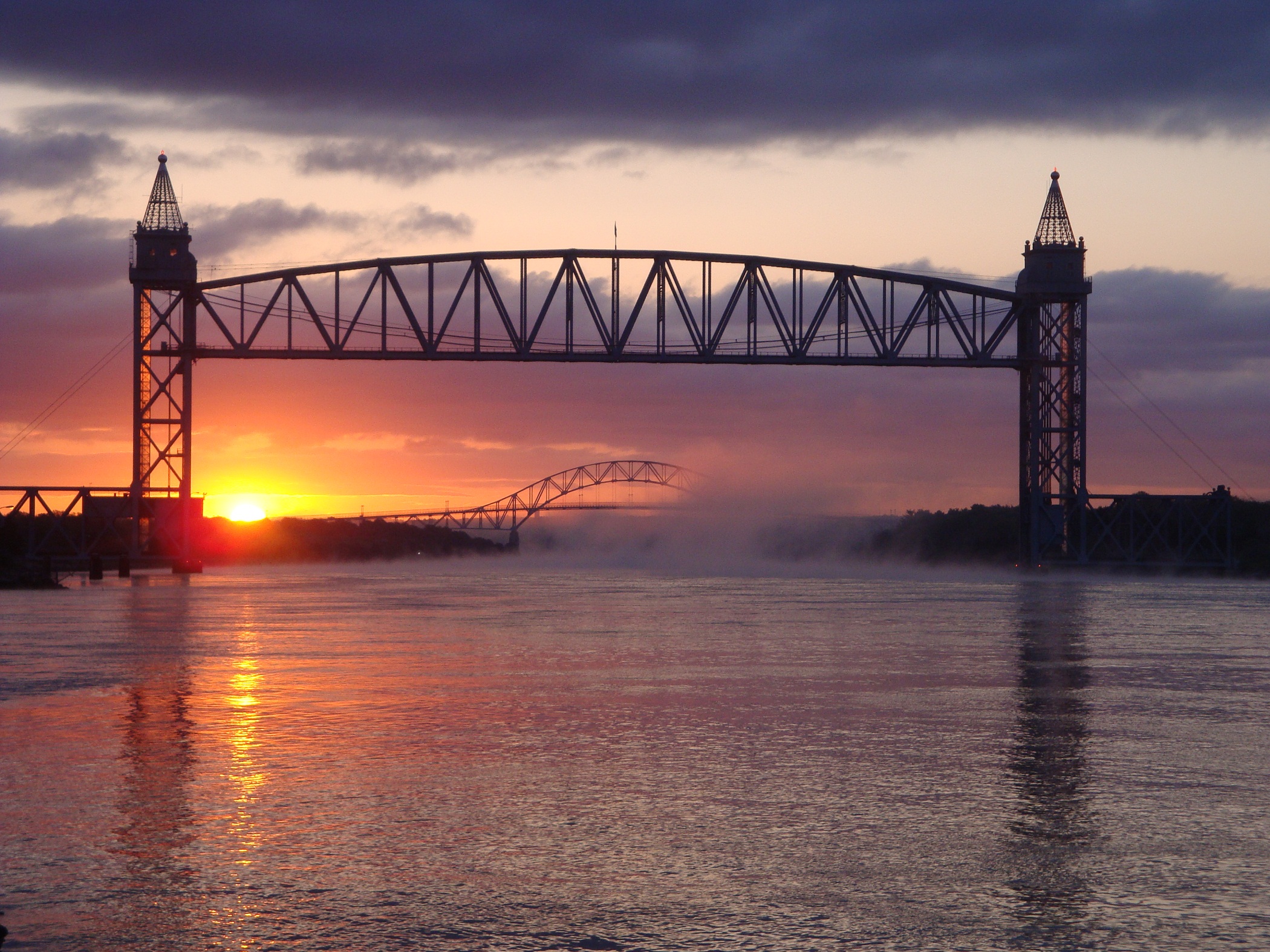 Sunrise, Cape Cod Canal (user submitted)