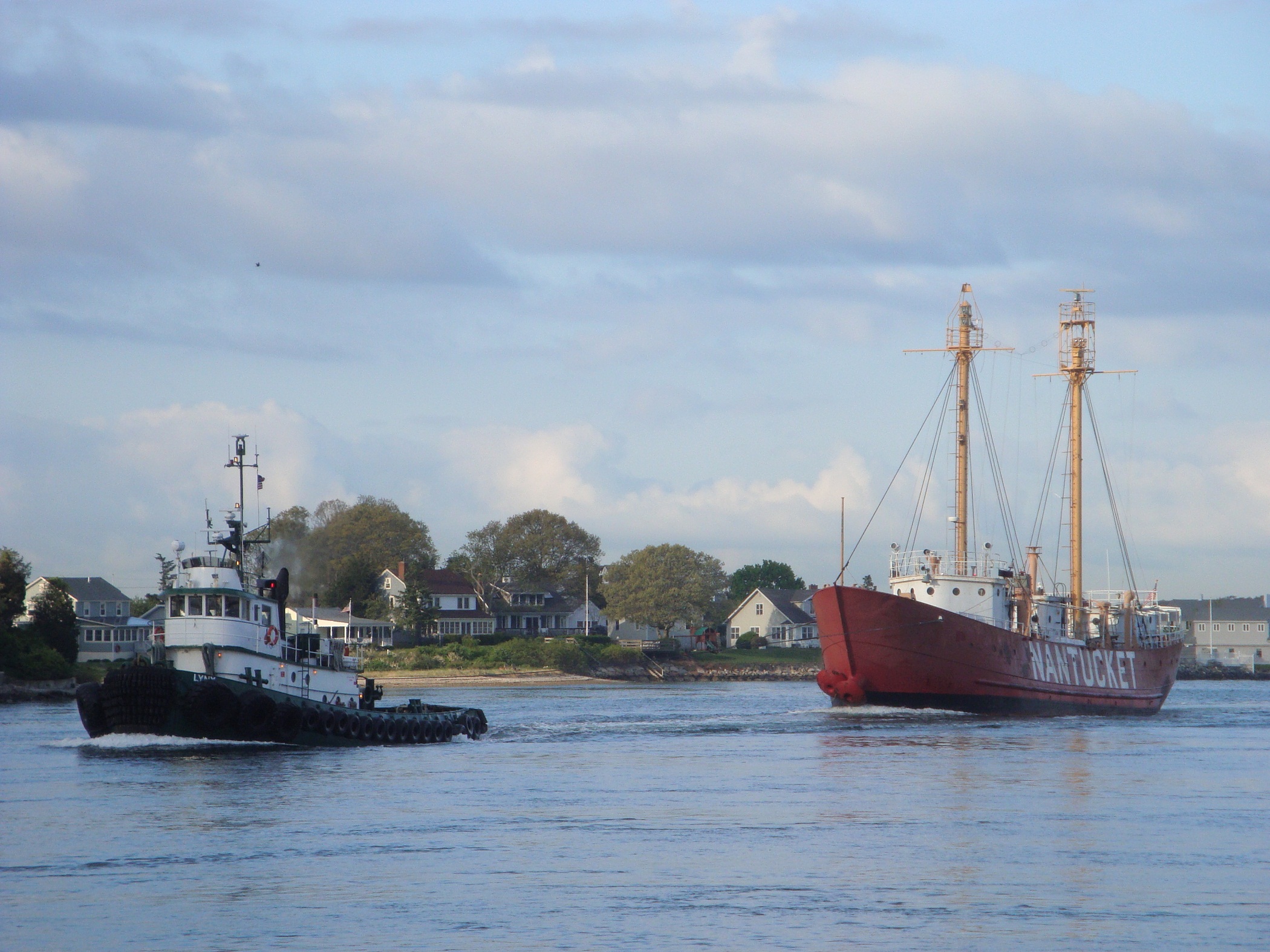 Nantucket Lightship Entering Ccc (user submitted)