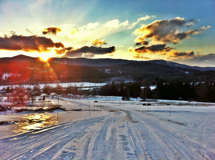 Vermont Farm In Winter (user submitted)