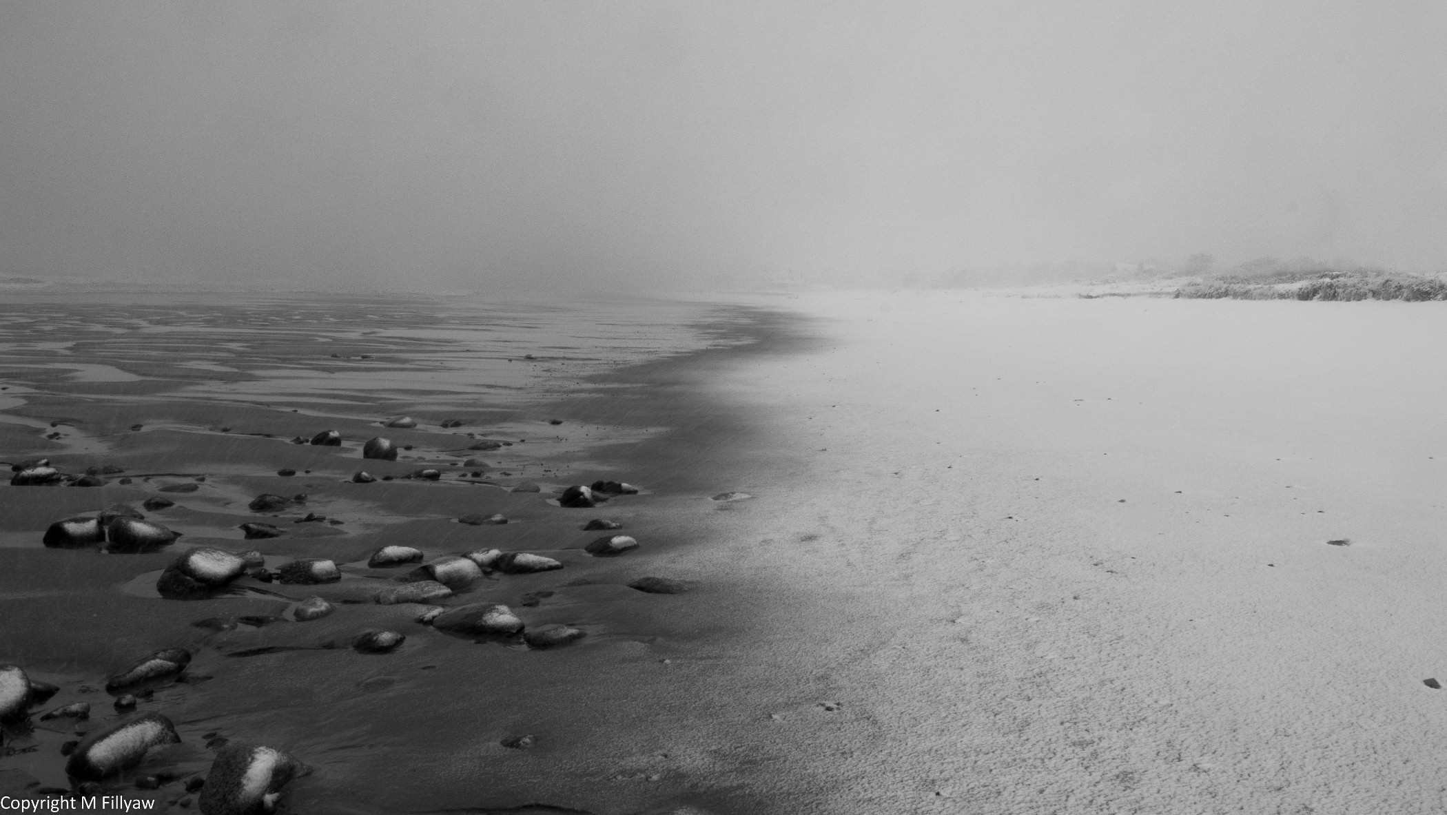 Snowstorm At Low Tide (user submitted)