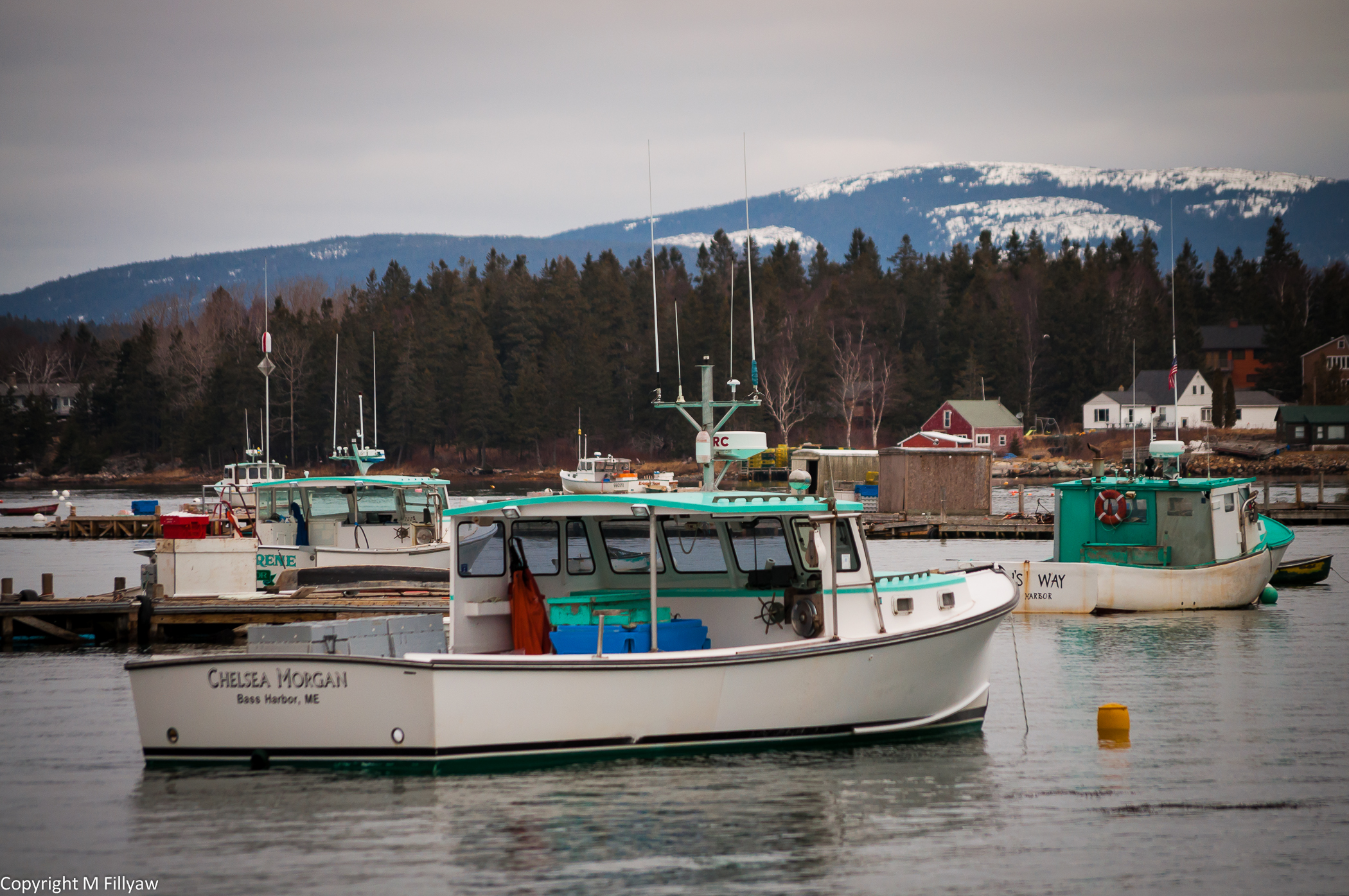 Winter In Bass Harbor (user submitted)