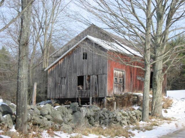 Barn With Rock Wall (user submitted)