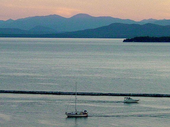 Lake Champlain Evening (user submitted)