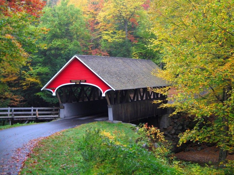 Flume Covered Bridge - New England Today