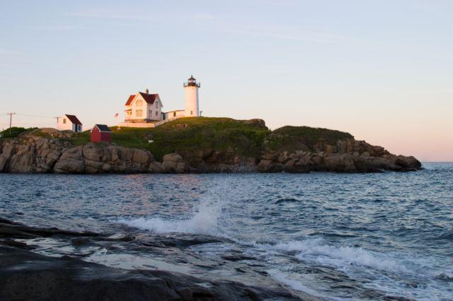 Nubble Light in Late afternoon light (user submitted)