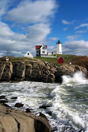 Nubble Lighthouse Day After Storm (user submitted)