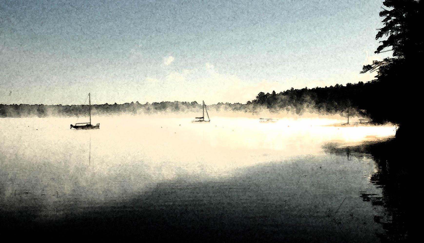 Fog on Lake Massabesic (user submitted)