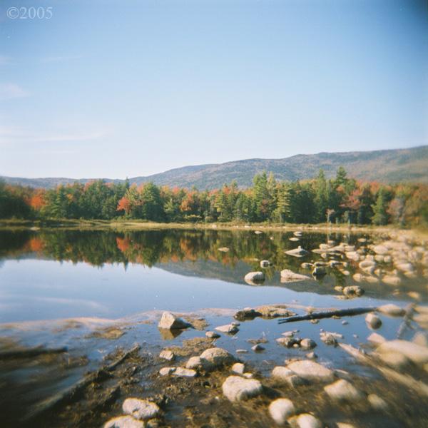 Lilly Pond rocks  off Kancamagus HY (user submitted)