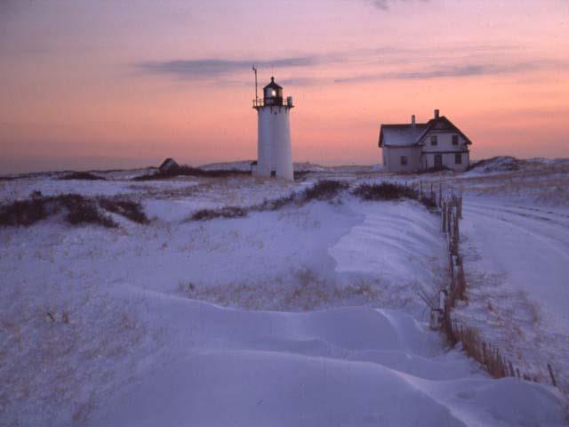 Race Point Lighthouse in Provincetown, Massachusetts.