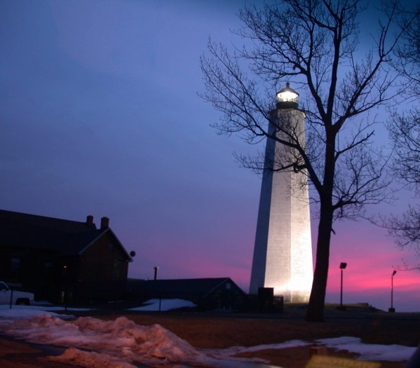 Lighthouse at East Haven, Connecticut