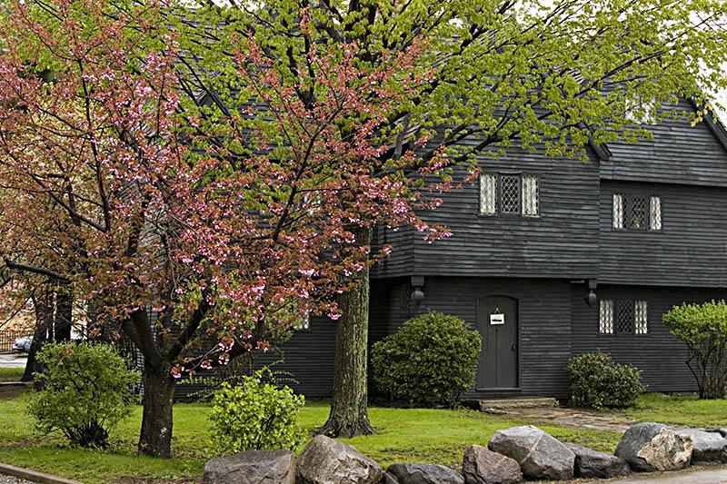 Salem Witch House in Spring (user submitted)