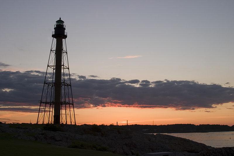 Sunset at Marblehead Light (user submitted)