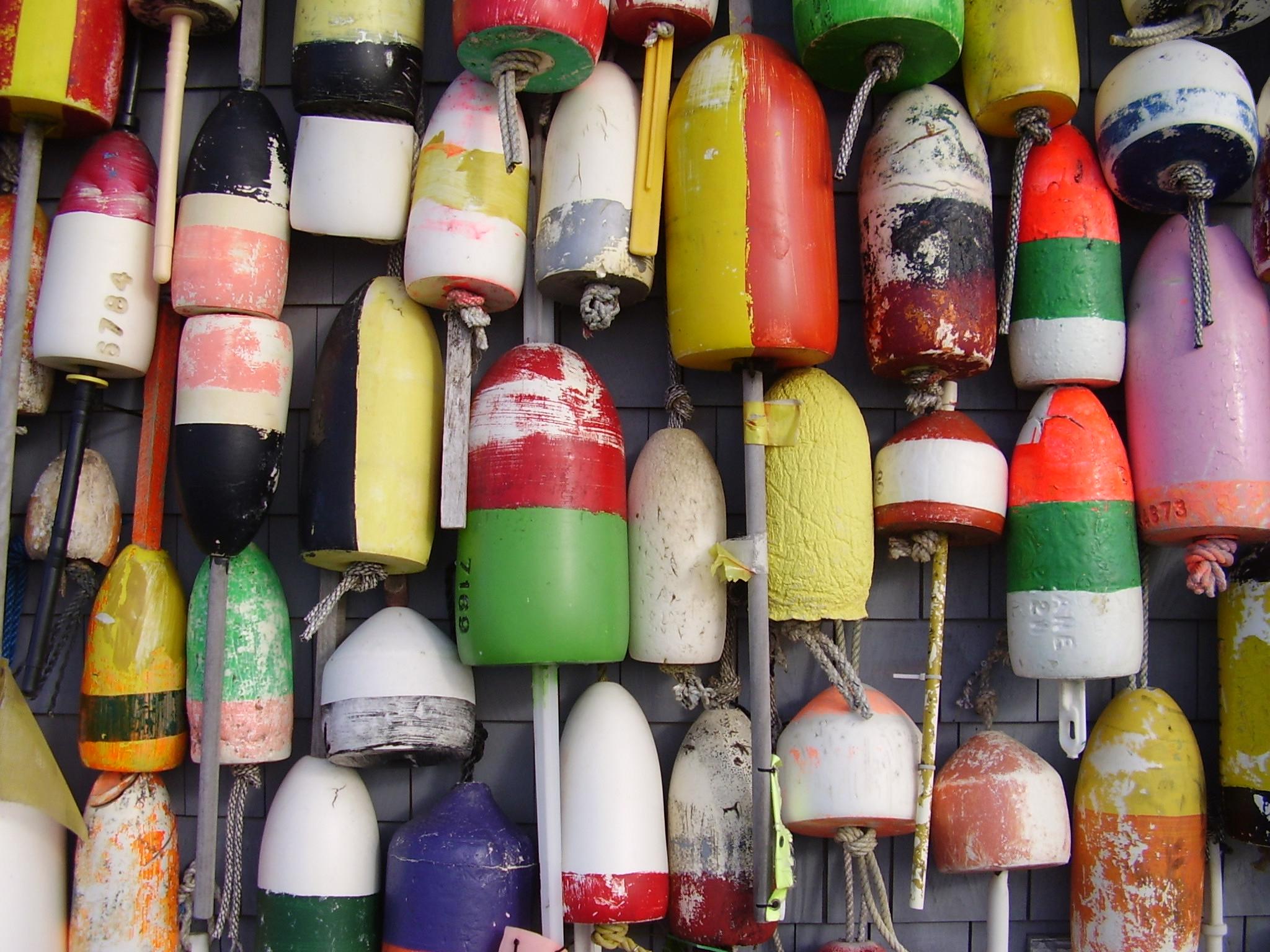 Buoys on Beach Shack (user submitted)
