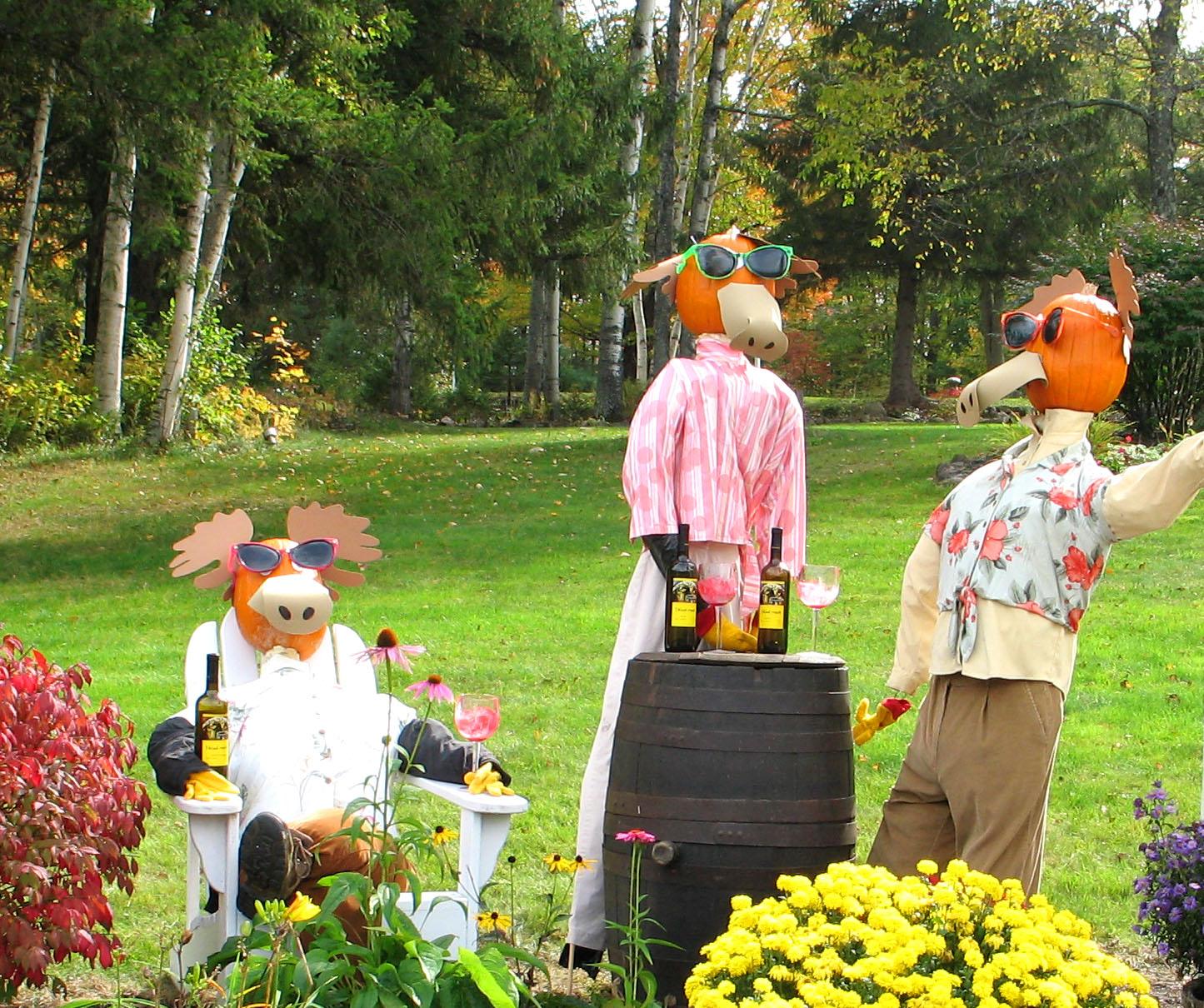 Pumpkin People in Jackson, NH (user submitted)