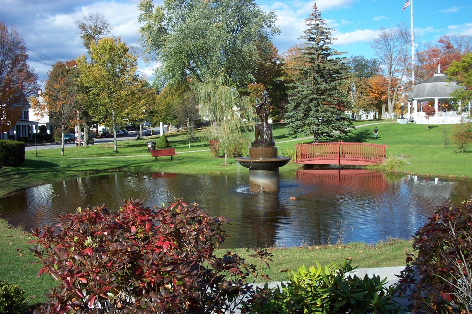 Bath Library Park - New England
