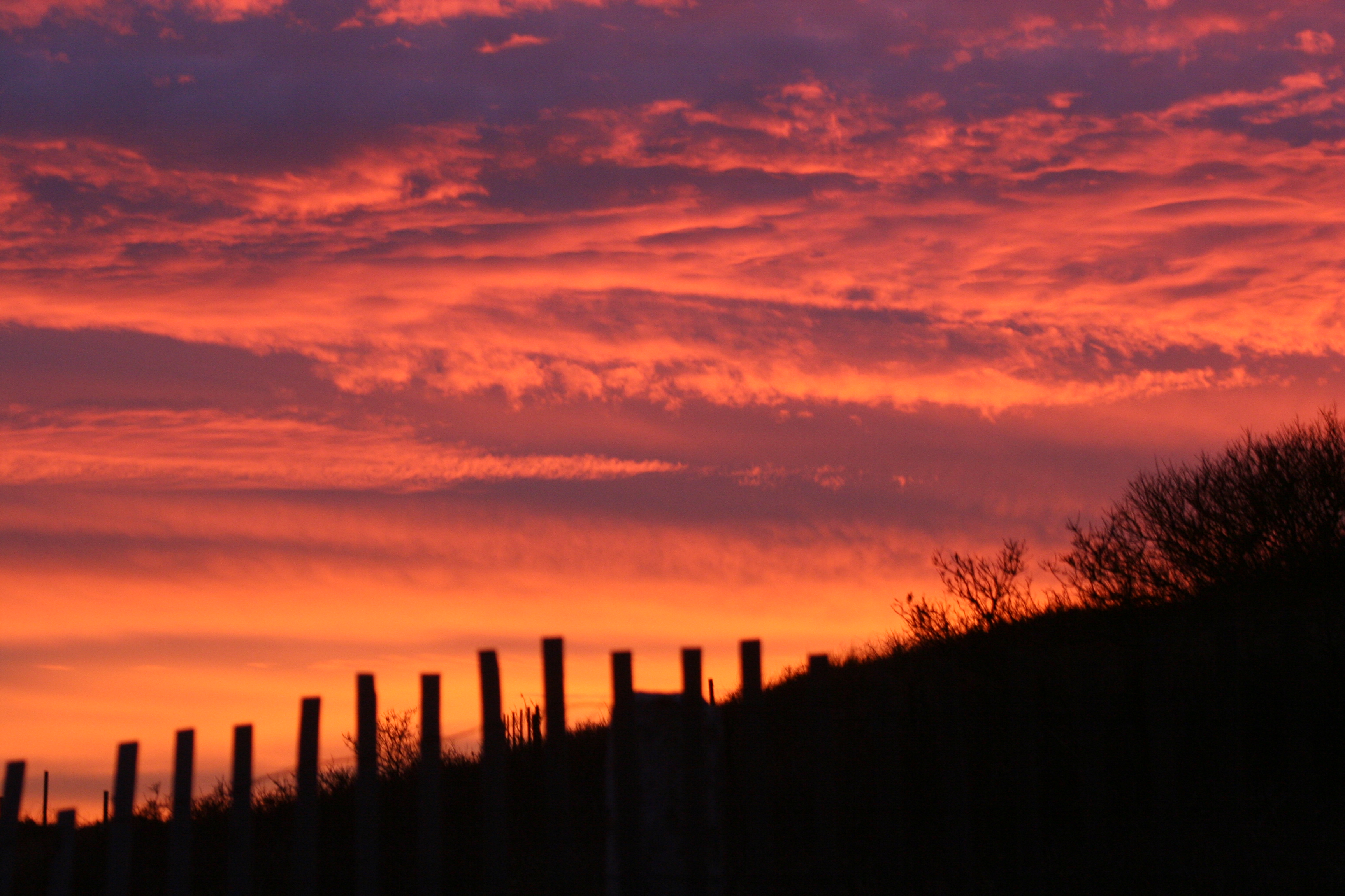 Sunset Wellfleet Harbor New England Today