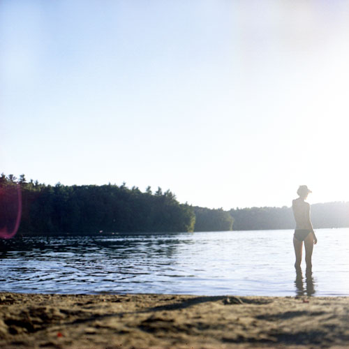 M. Looking, Walden Pond (user submitted)