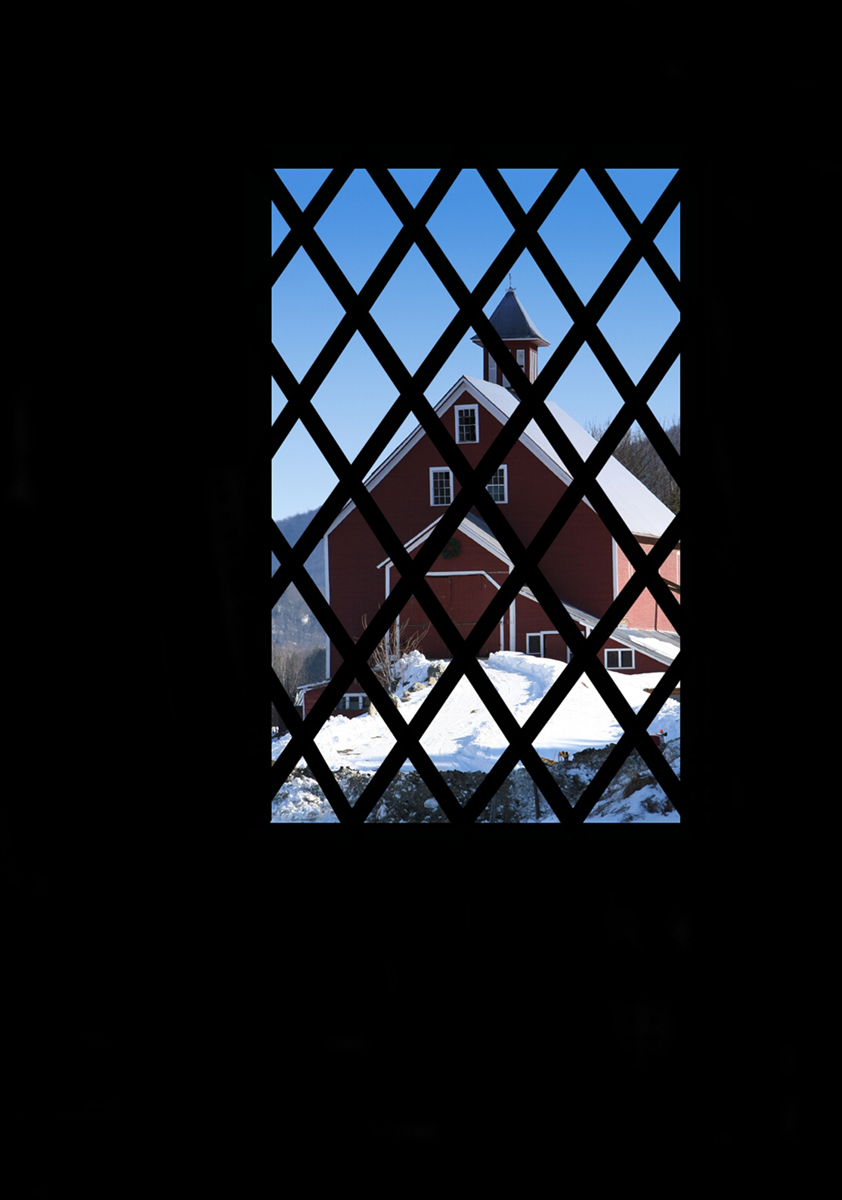 Window And Barn In Weston, Vermont (user submitted)