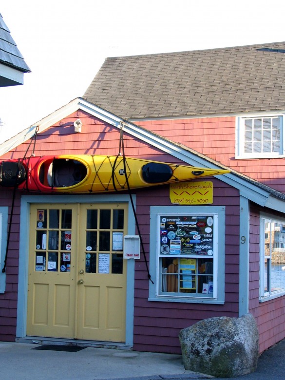 Colorful Kayak Shop New England Today