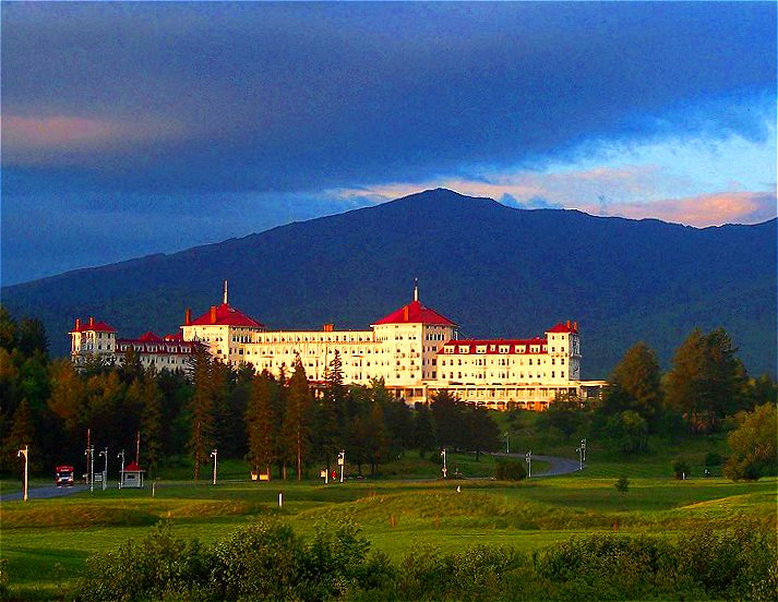 Mt Washington Hotel in Alpenglow (user submitted)