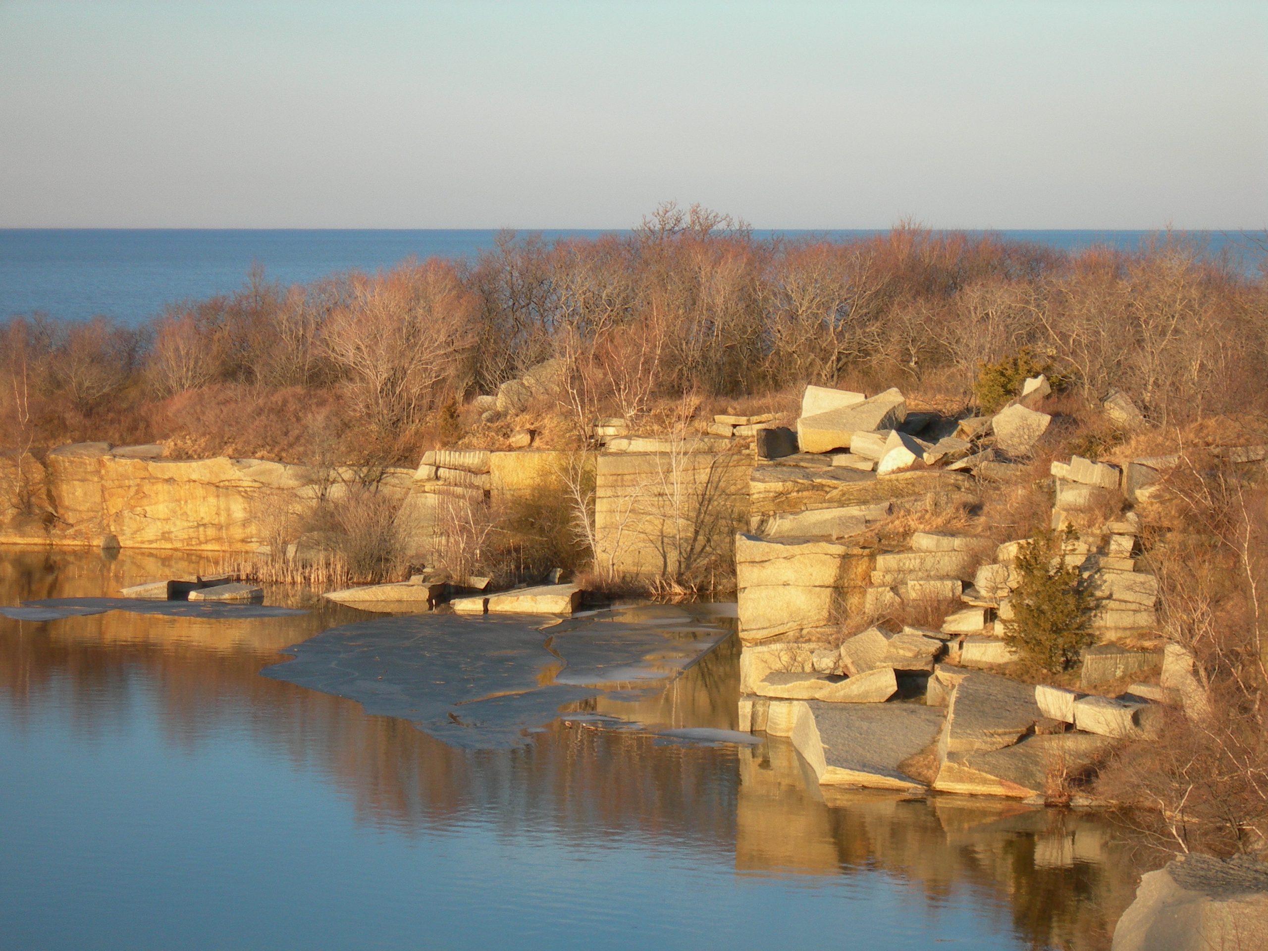 Quarry at Halibut Point (user submitted)