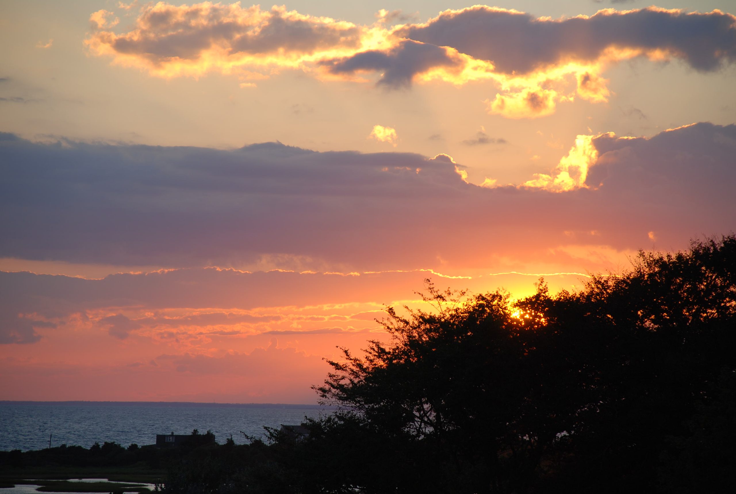 Sunset Over Buzzards Bay (user submitted)