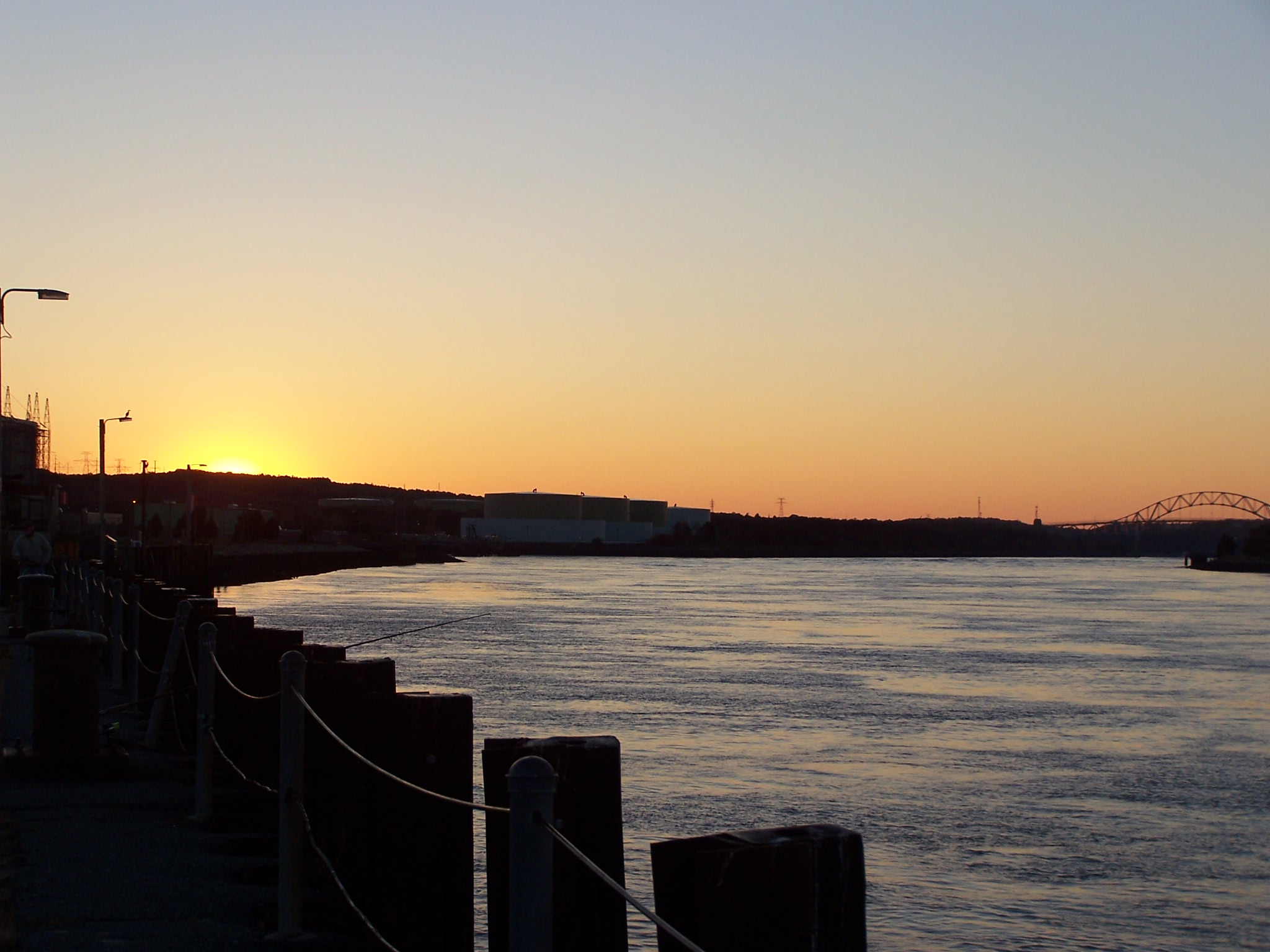 Cape Cod Sunset by the Bridge (user submitted)