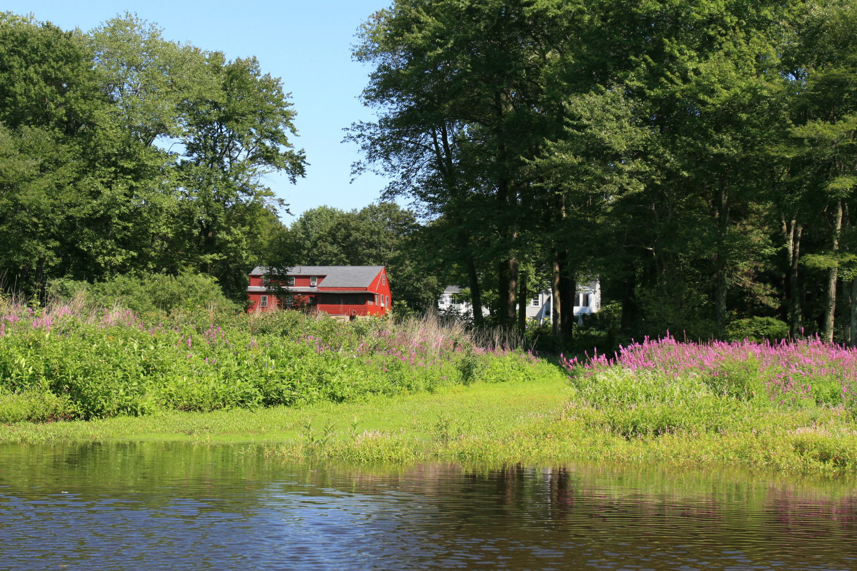 Red Barn on the River (user submitted)
