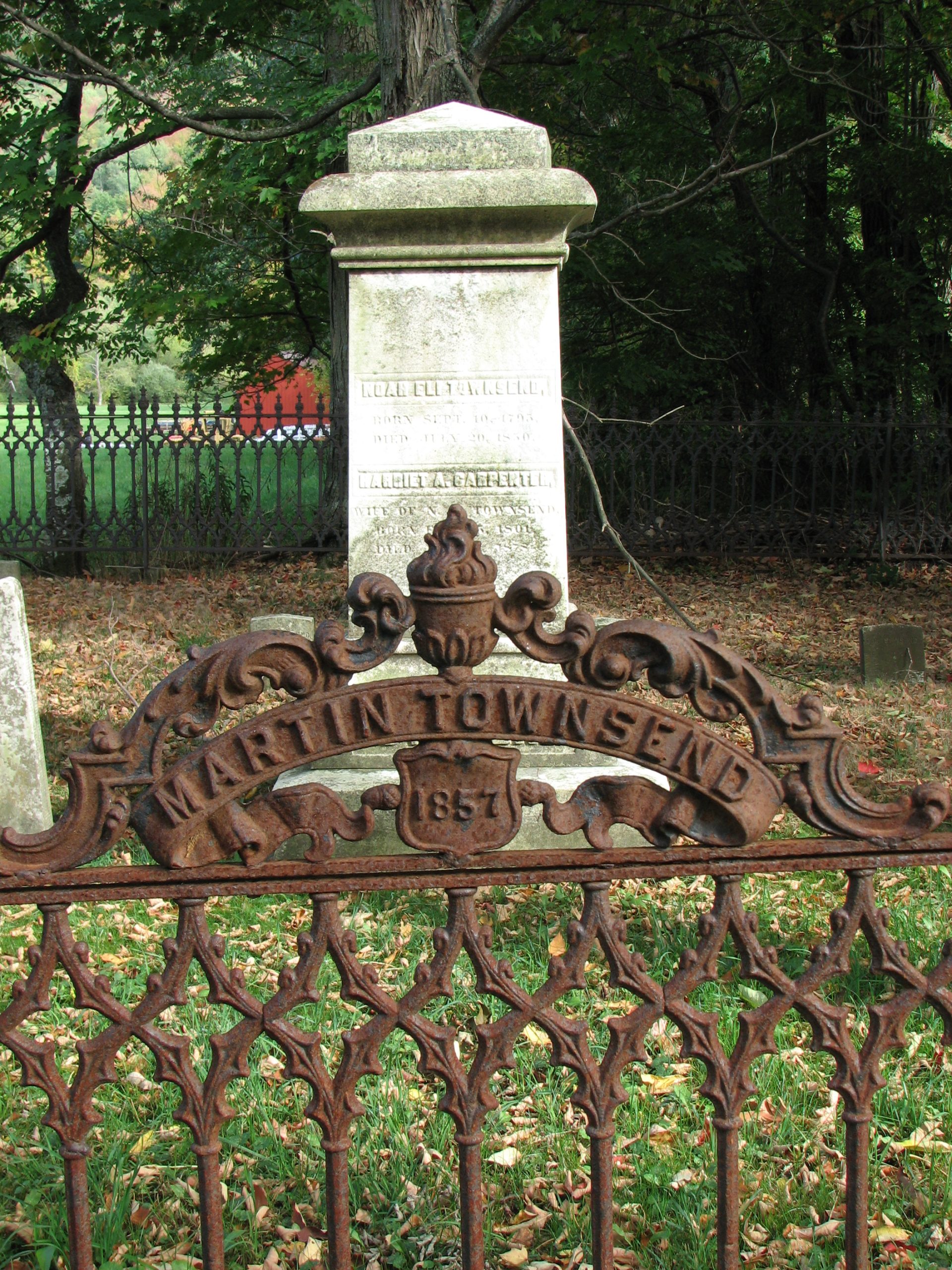 Rusty Gate to a Private Graveyard (user submitted)