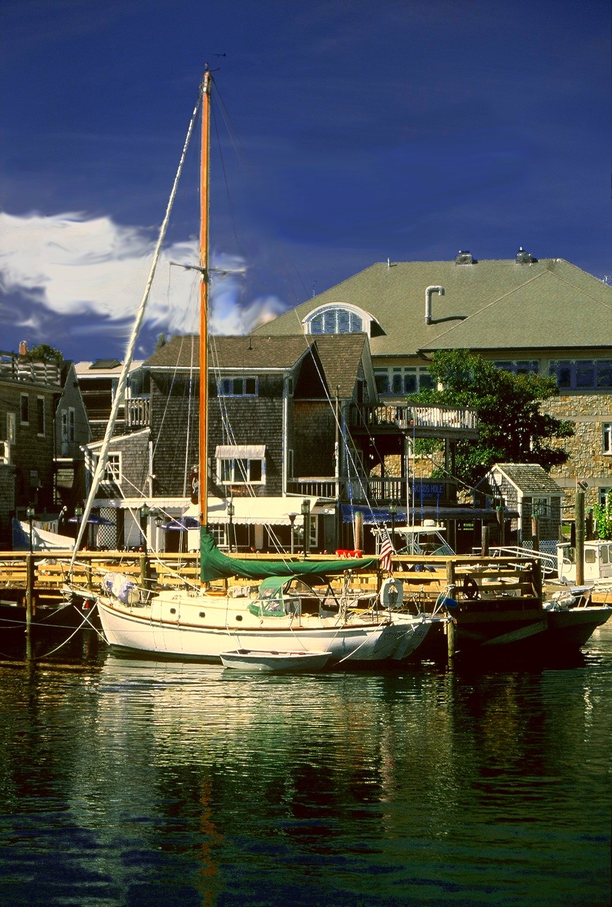 Sailboat at Woods Hole (user submitted)