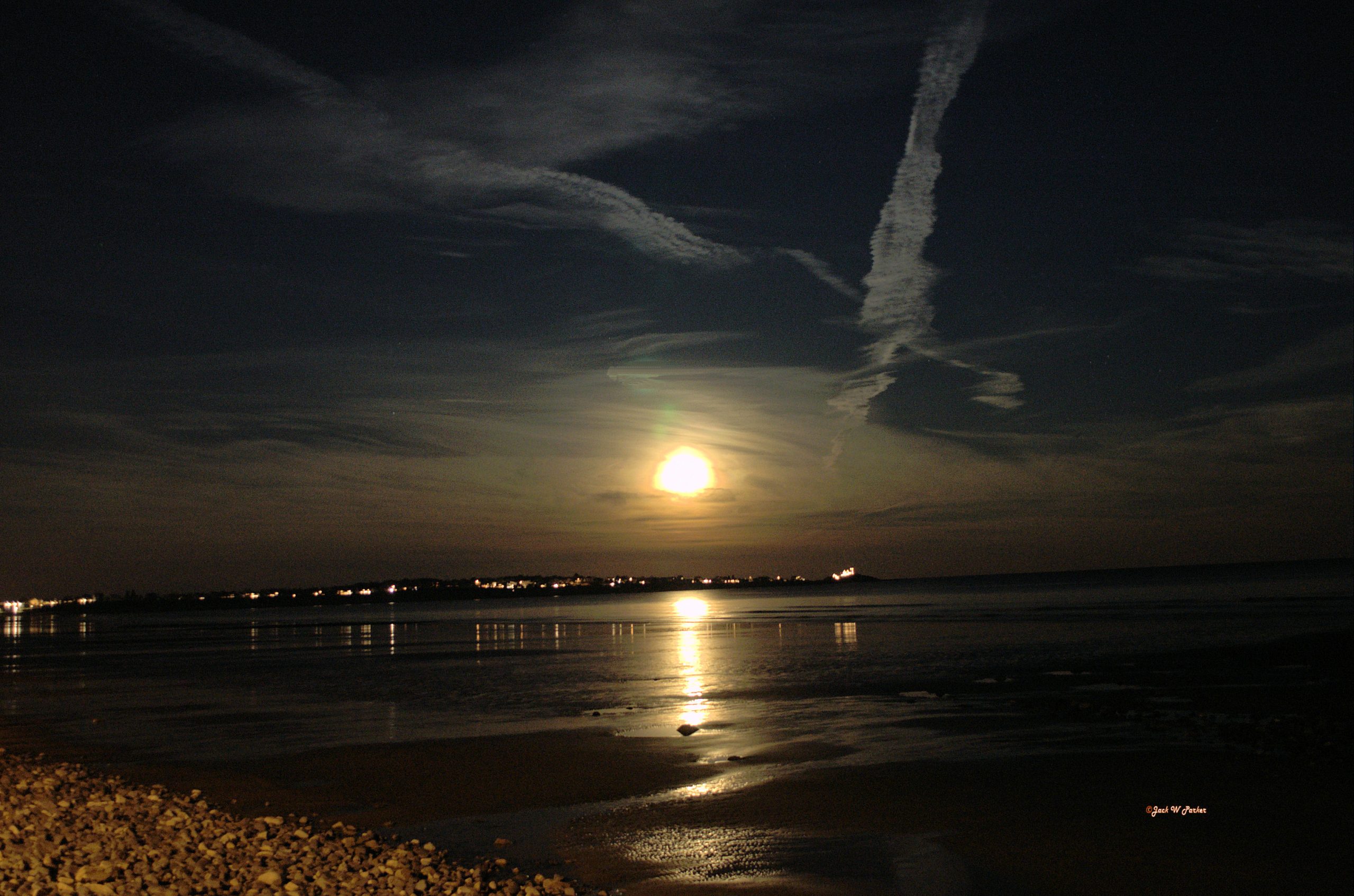 Moonrise at Long Sands (user submitted)
