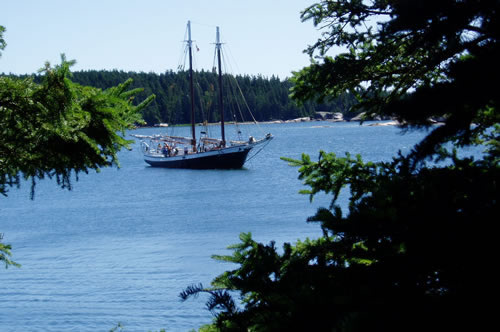 Schooner at Anchor (user submitted)