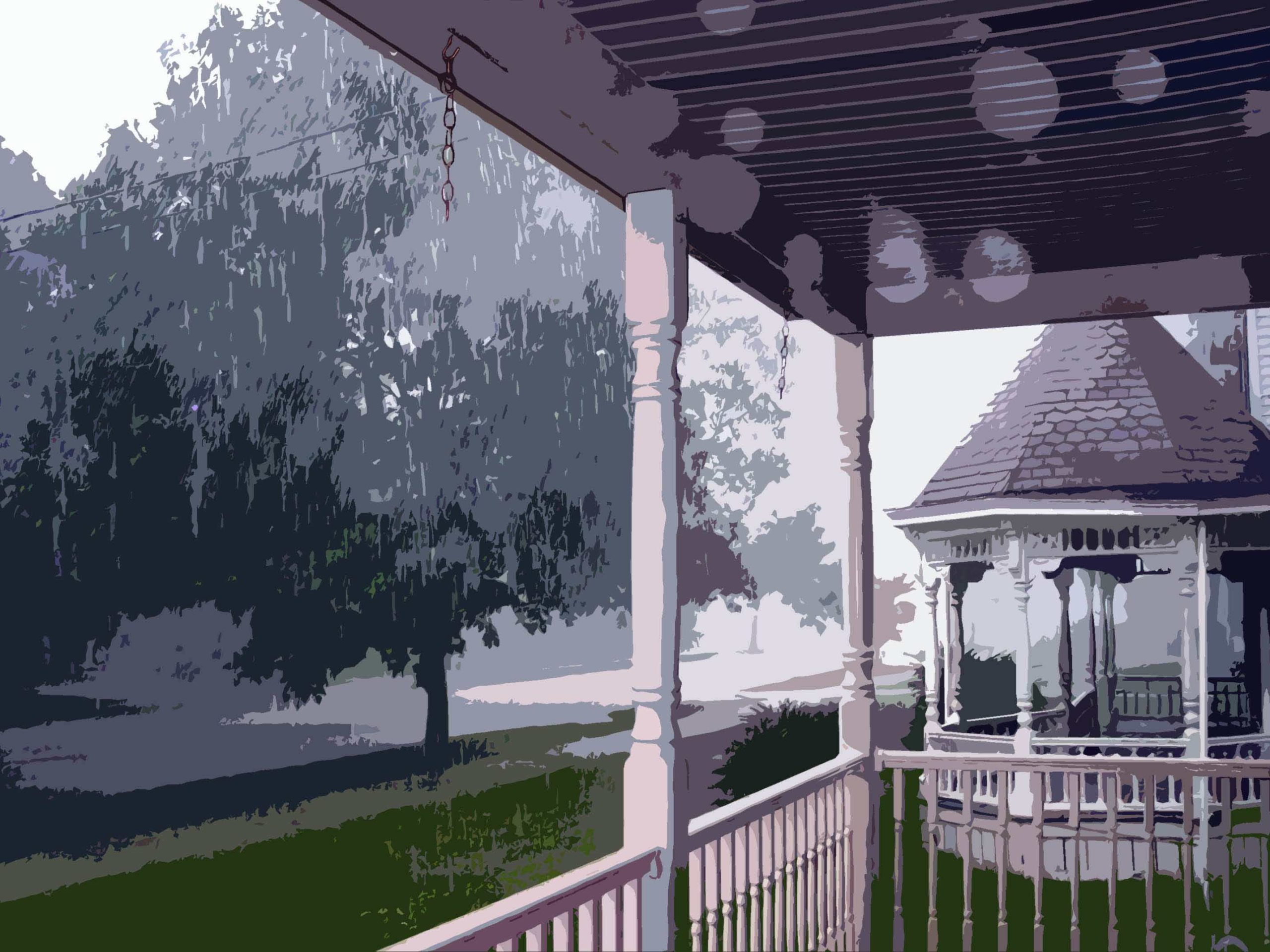 Porch in Rain (user submitted)