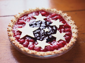 4th of July Berry Pie