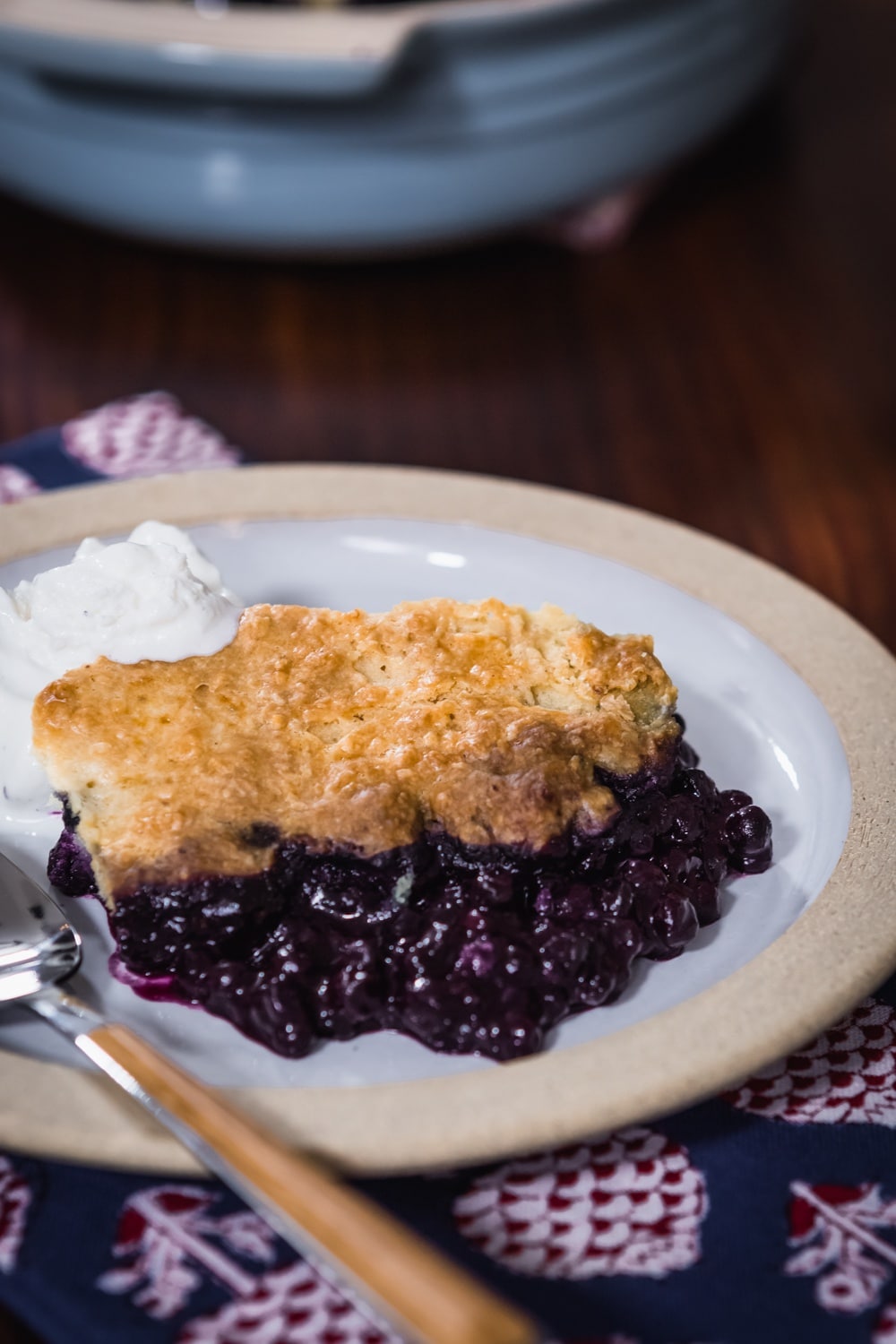 Maine Blueberry Cobbler Recipe | Weekends with Yankee