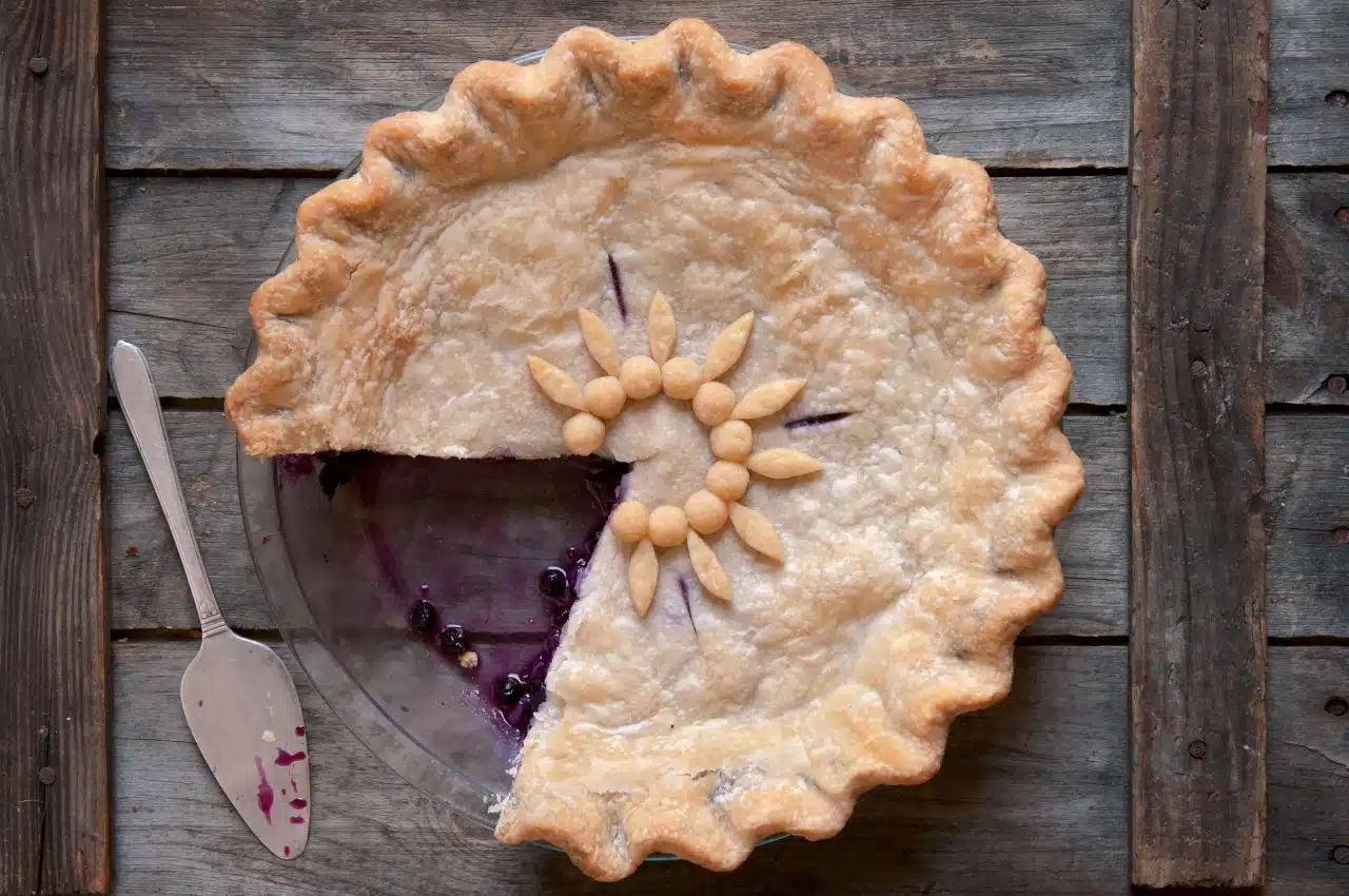 Mary Blenk's Maine Wild Blueberry Pie Recipe
