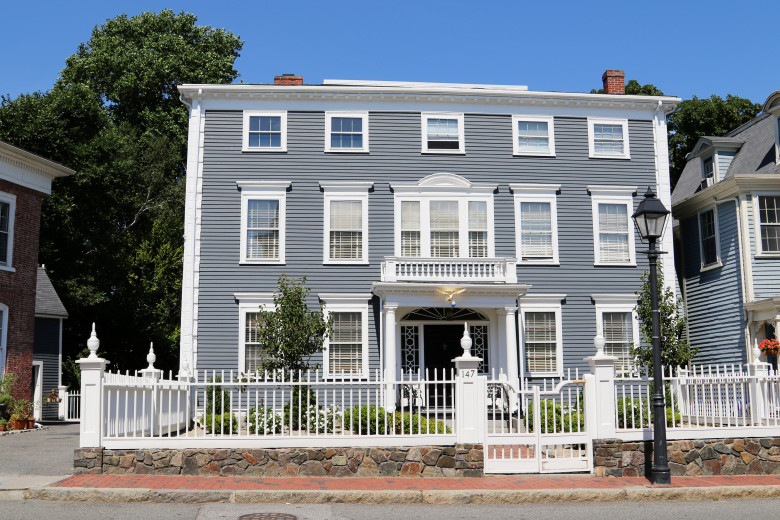Historic homes in Marblehead.
