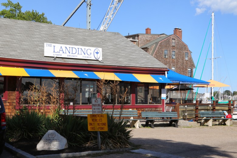 The Landing is a favorite spot for casual, seafood-geared dining.