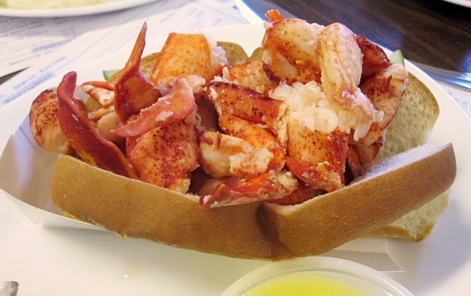 The chunk-filled lobster roll is one of the favorite menu items at the Maine Diner. 