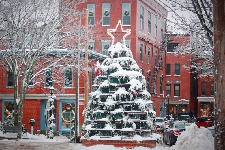 Portland, ME | New England Lobster Trap Trees