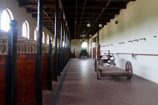 The stables at