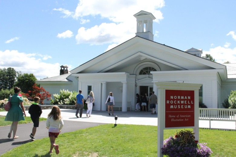 Open year round, Norman Rockwell Museum is located in Stockbridge, Massachusetts.