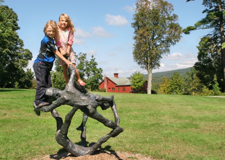 The Museum is located on 36-scenic acres in the beautiful Berkshires of Western Massachusetts. Rockwell’s original studio has been moved to the property, and is open to visitors May-October. Sculptures created by Rockwell’s youngest son Peter, decorate the campus.