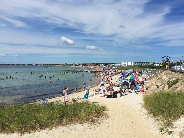 Old Silver Beach in Falmouth on Cape Cod