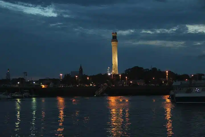Pilgrim Monument in Provincetown, MA.