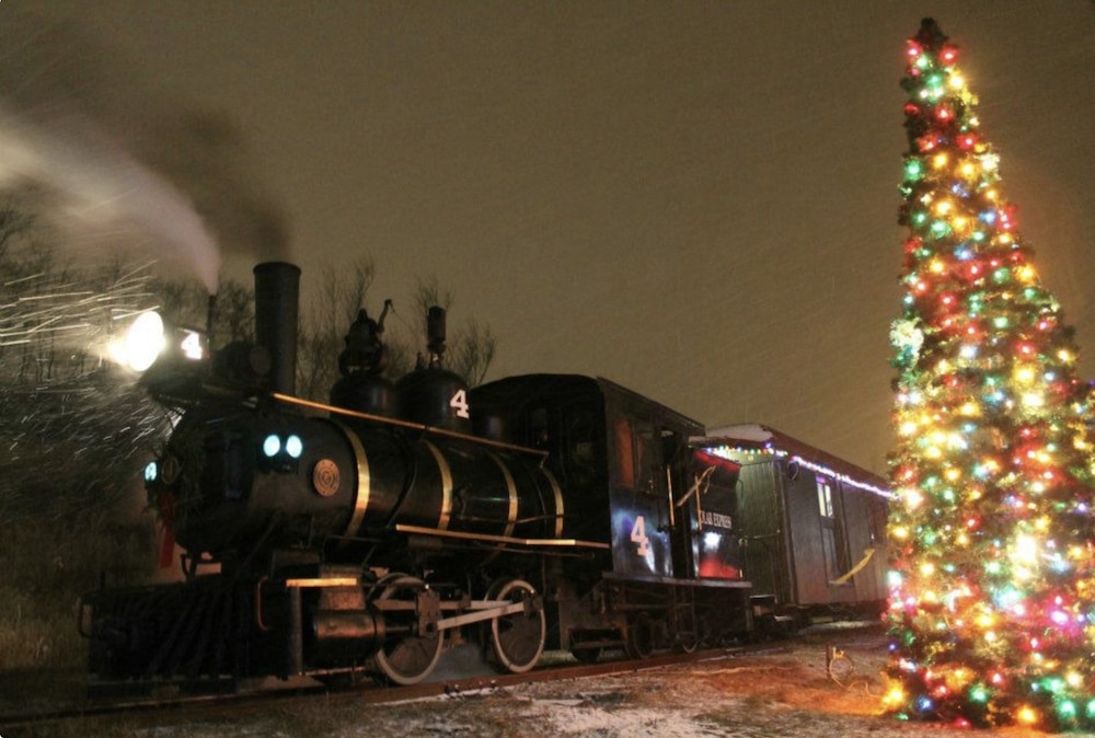 Polar Express Train Ride Locations in New England