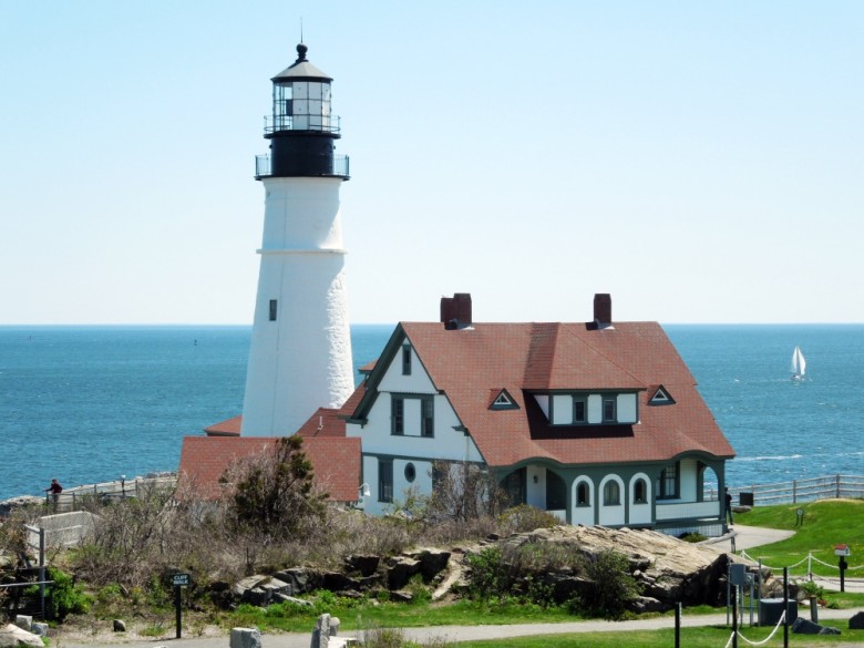 Portland Head Light in Cape Elizabeth, Maine