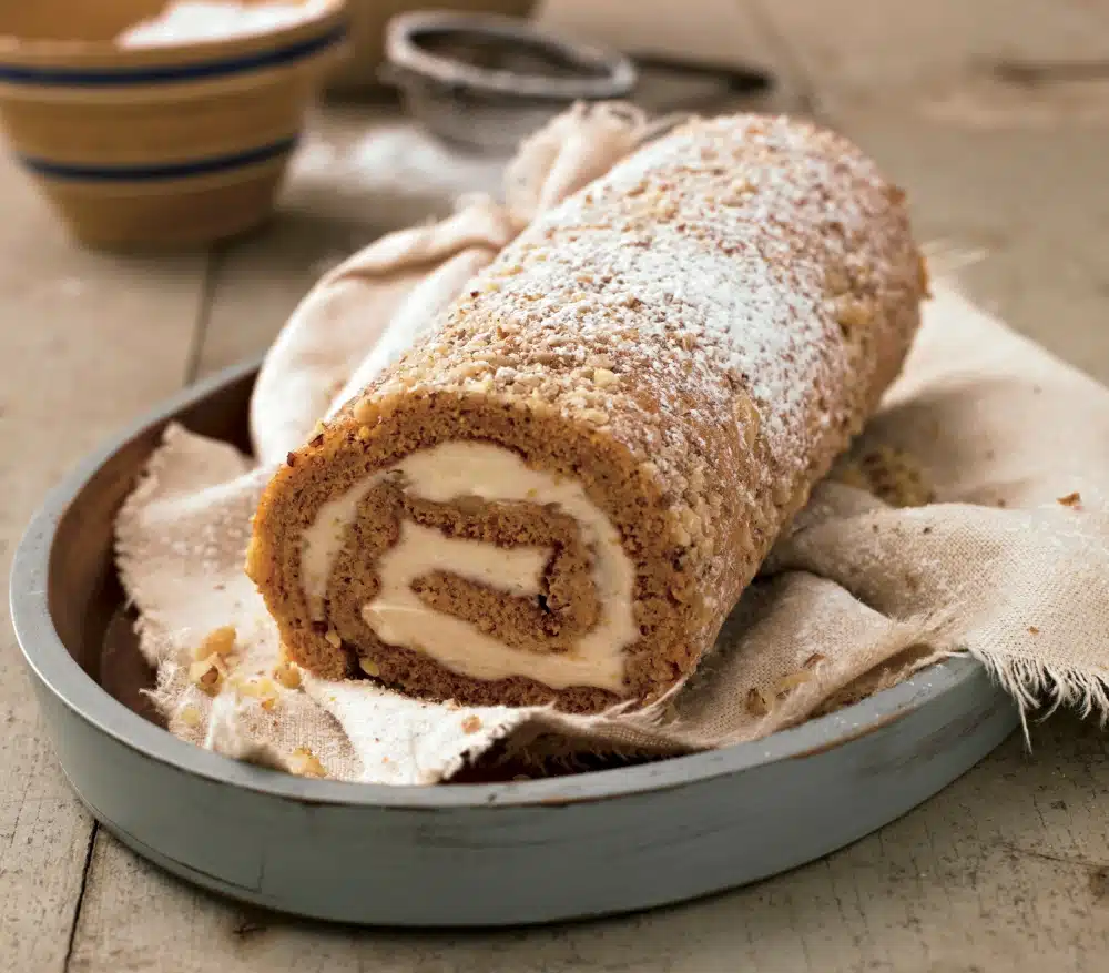 Pumpkin Cream Cheese Roll
