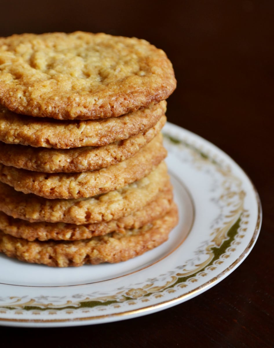 Rhode Island Jonnycake Cookies