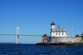 Exploring Rose Island Lighthouse in Newport, Rhode Island - New England ...